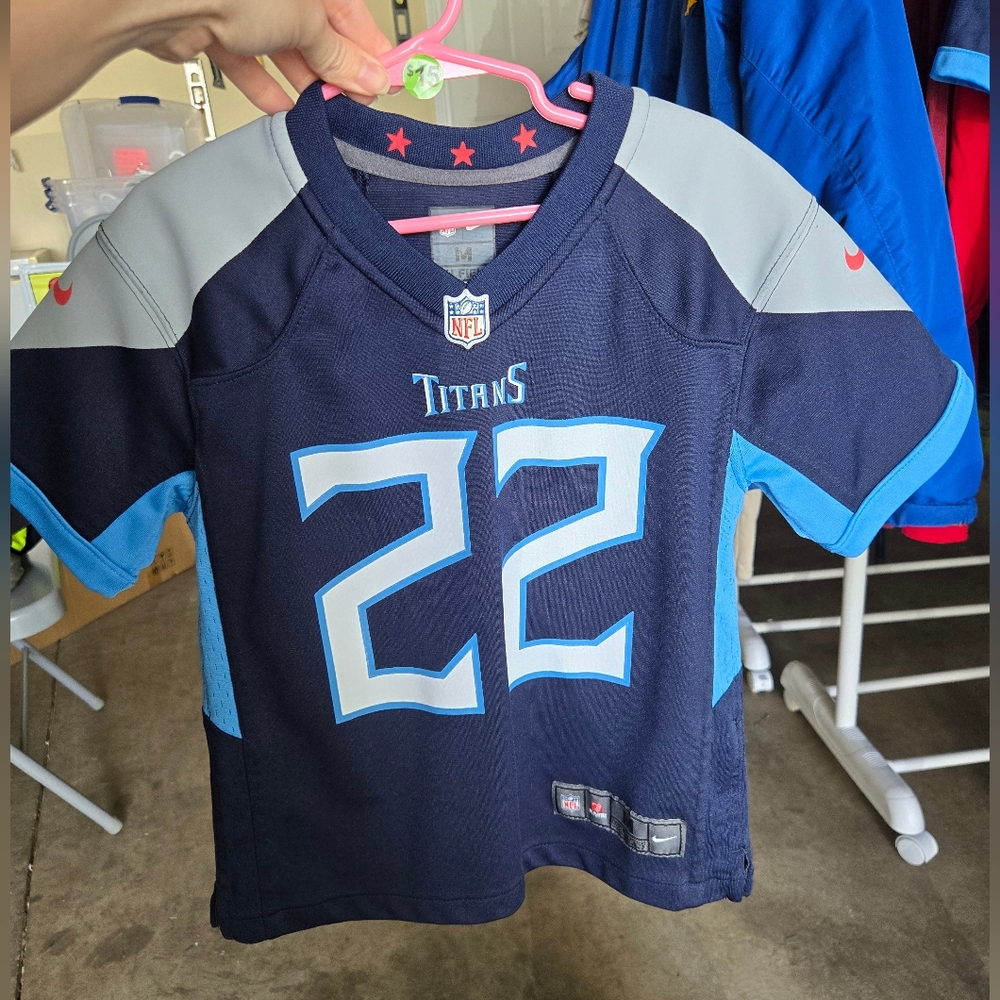 NFL Titans Kids Jersey - Navy and Light Blue